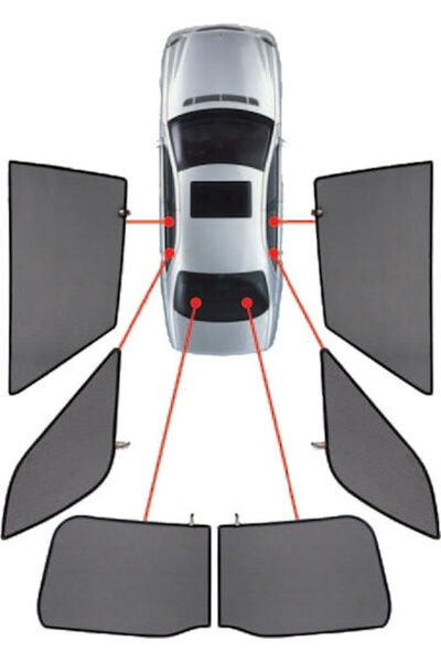 Other CarShades Πλευρικά Σκιάδια Αυτοκινήτου για VW Tiguan Πεντάθυρο (5D) 6 τ...