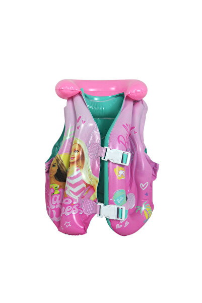 mattel Officially Licensed Barbie Inflatable Swim Vest for Kids - Premium Poo...