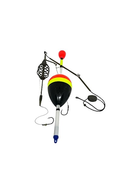 LAZY FISH Novac / Montură Premium pentru Pescuit la Plută cu 2 Cârlige