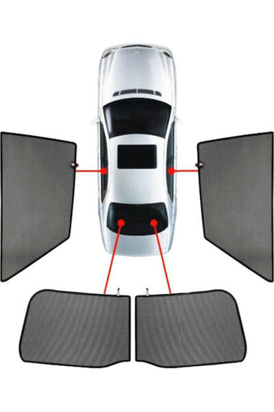Other CarShades Πλευρικά Σκιάδια Αυτοκινήτου για Citroen C3 Πεντάθυρο (5D) 4 ...