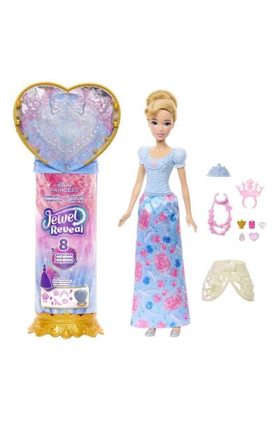 Disney Set de păpuși Prințesa Cenușăreasa cu dezvăluirea bijuteriei