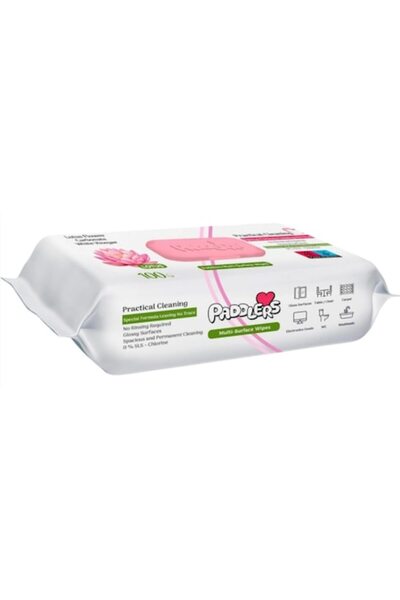 Paddlers Șervețele umede pentru multiple suprafețe 100 buc/set Curățare ușoar...