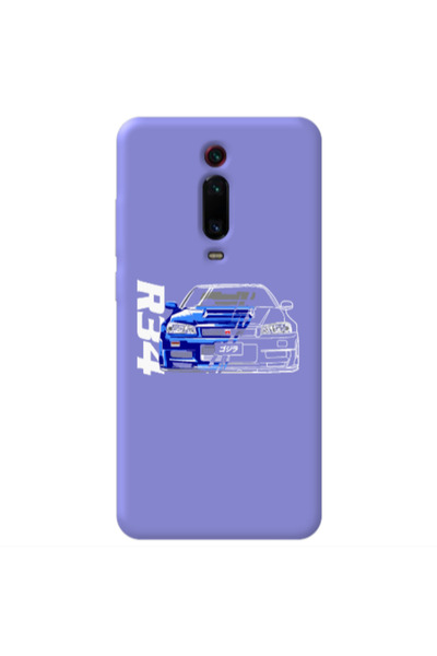Other Xiaomi Mi 9T Pro Blue R34 Purple Colored Silicone TPU Θήκη