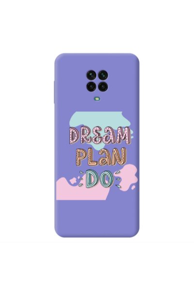 Other Xiaomi Redmi Note 9 Pro Dream Plan Do Purple Colored Silicone TPU Θήκη