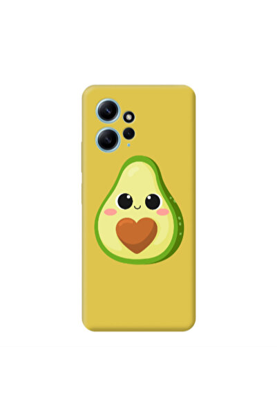 Other Xiaomi Redmi Note 12 4G Baby avocado Yellow Colored Silicone TPU Θήκη
