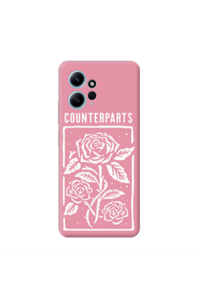 Other Xiaomi Redmi Note 12 4G Counterparts Pink Colored Silicone TPU Θήκη