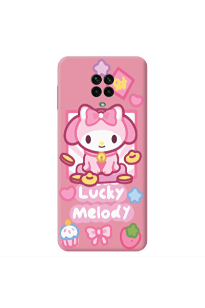 Other Xiaomi Redmi Note 9 Pro Lucky Melody Pink Colored Silicone TPU Θήκη