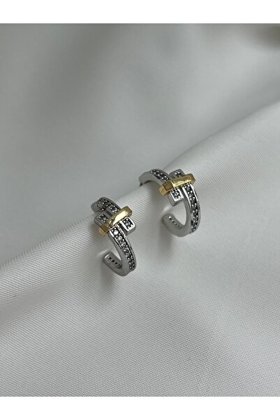 Twinssis Accessories Double Color Hoop Earrings