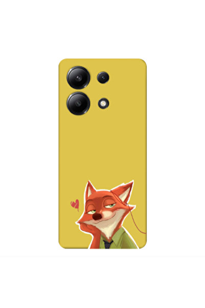 Other Xiaomi Redmi Note 13 4G Valentines 15 Yellow Colored Silicone TPU Θήκη