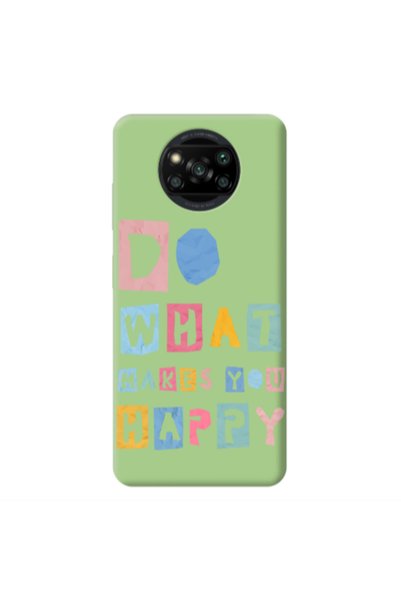 Other Xiaomi Poco X3 /X3 Pro Do What Makes Light Green Colored Silicone TPU Θήκη