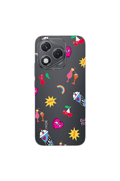 Other Honor 400 Lite glam time Transparent Silicone TPU Θήκη