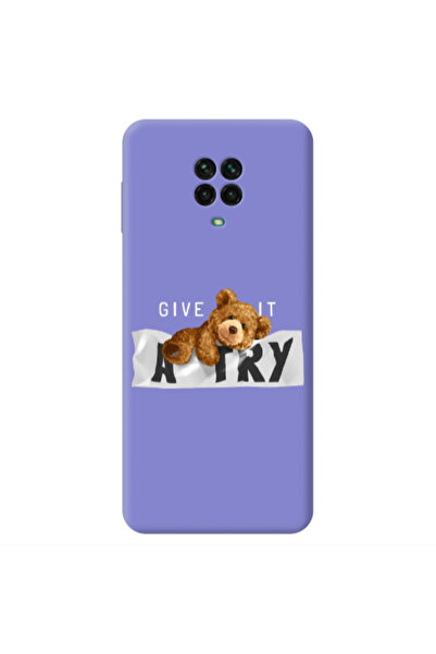Other Xiaomi Redmi Note 9 Pro Give me Purple Colored Silicone TPU Θήκη