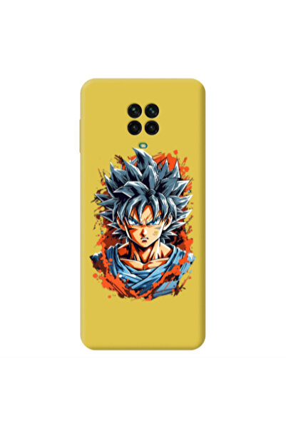 Other Xiaomi Redmi Note 9 Pro Anime Goku Yellow Colored Silicone TPU Θήκη