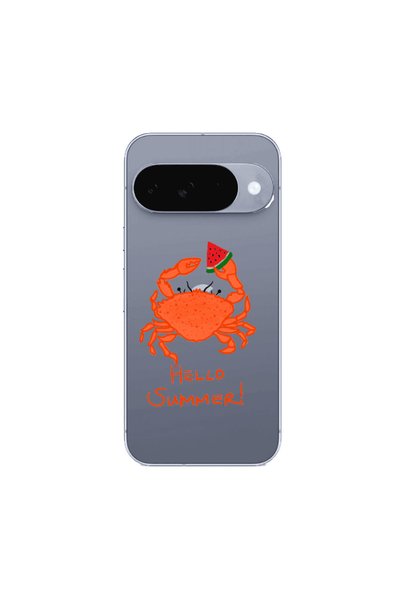 Other Google Pixel 10 Hello Summer! Transparent Silicone TPU Θήκη