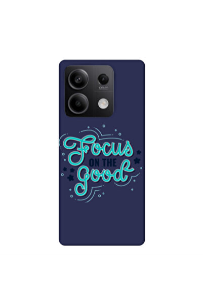 Other Xiaomi Redmi Note 13 5G Focus On The Good Dark blue Colored Silicone TP...