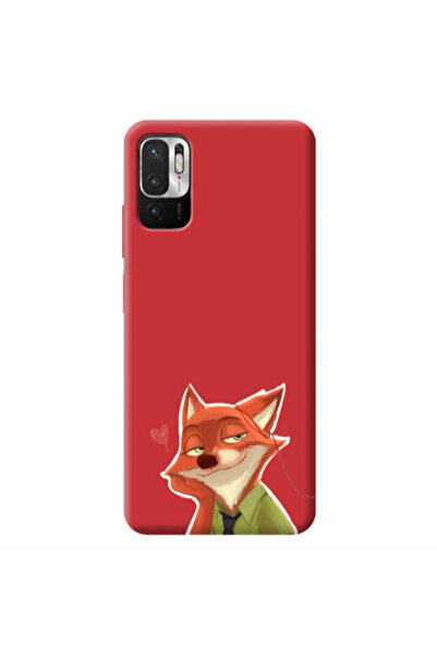 Other Xiaomi Redmi Note 10 Pro 5G Valentines 15 Red Colored Silicone TPU Θήκη