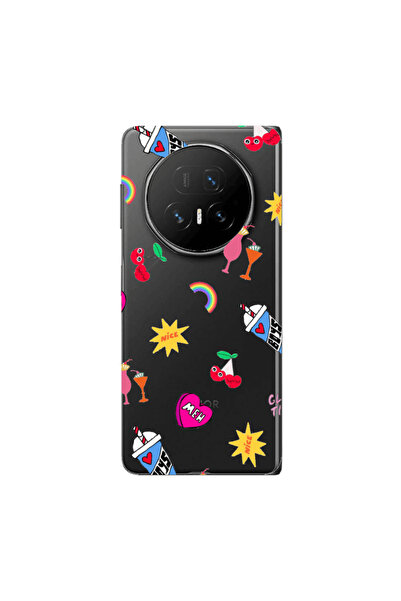 Other Honor Magic V5 glam time Transparent Silicone TPU Θήκη