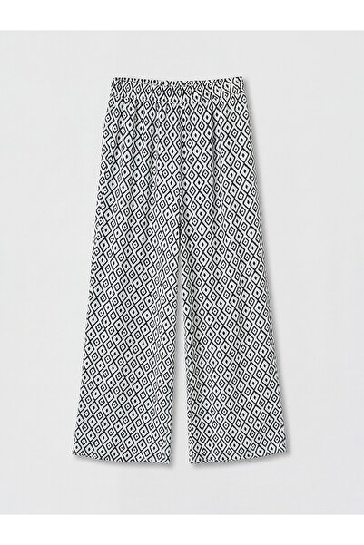 LC Waikiki Özmarka New Season Wide-Legged Girls' Trousers