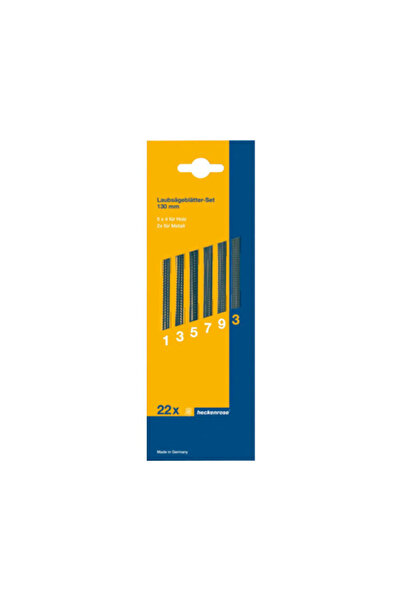 OEM Set de lame pentru perforator manual Heckenrose 130mm nr. 1/3/5/7/9, pent...