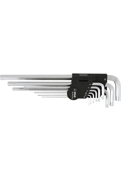 OEM Set chei hexagonale WGB lungi 1,5-10 mm, 9 piese, pentru șuruburi cu cap ...