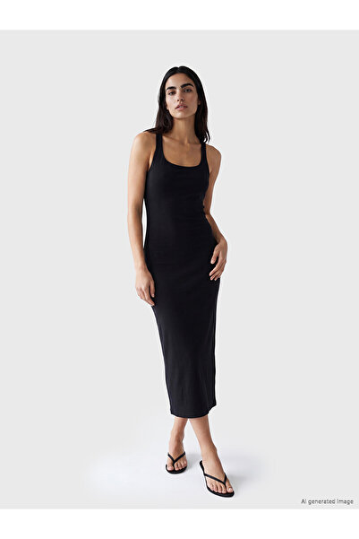 LC Waikiki Özmarka New Season Halter Neck Bodycon Dress