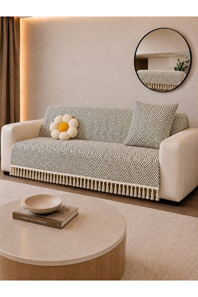 Sheri Home #Be Koltuk Örtüsü Kaymaz Kumaş Özelliği 175 X 200 Cm PiKE8882199 Y...