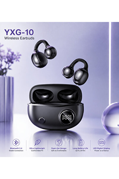 ARUZEN YXG-10 Bluetooth 5.4 Kablosuz Kulaklık – LED Göstergeli, Kulak Kancalı...