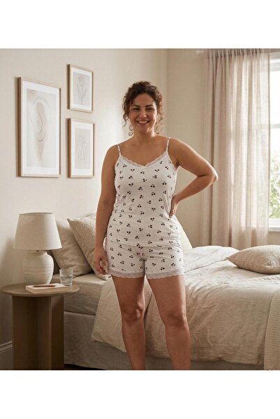 ATLAS LIFE Bambu Şortlu Pijama