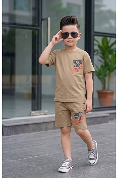 Milanlı Kids Boy's Cotton Summer Set (Top and Bottom)
