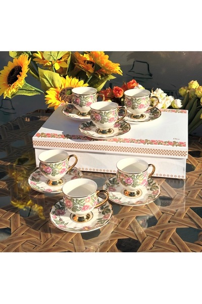 ACAR Diva 6-Person Coffee Cup Set - 90 ml