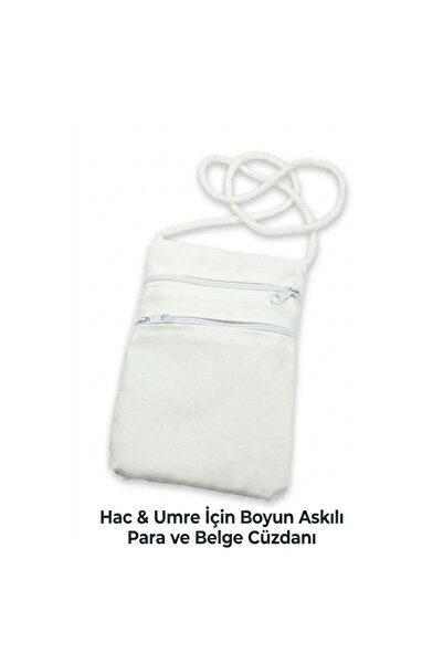 Hac&UmreSetim Hidden neck wallet for ihram - money and document holder