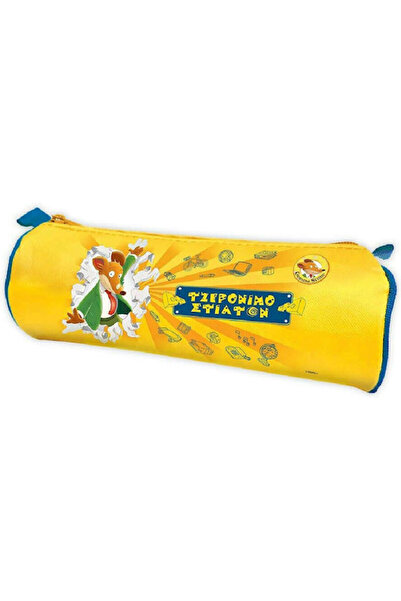 Other CHartini Poli Geronimo Stilton Κασετίνα Κίτρινη σε σχήμα κάννης