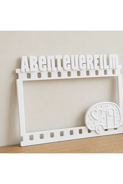 OEM Artă Decorativă de Perete 'Abenteuerfilm' cu Design Filmstrip și Caravană...