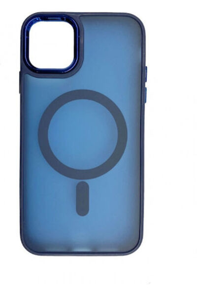 OEM Προστατευτική Θήκη Πλάτης Σιλικόνης Μπλε (iPhone 13) Κωδικός: MAG13BLUE