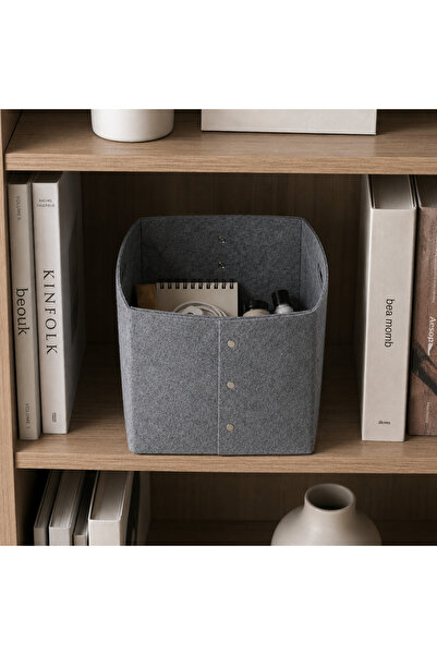 Less Home Felt stapled shelf organizer 30x30x30
