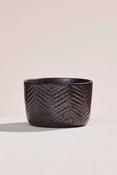 Paşabahçe Anthracite No:1 Porcelain Bowl, Stylish Tableware, Kitchen Accessory