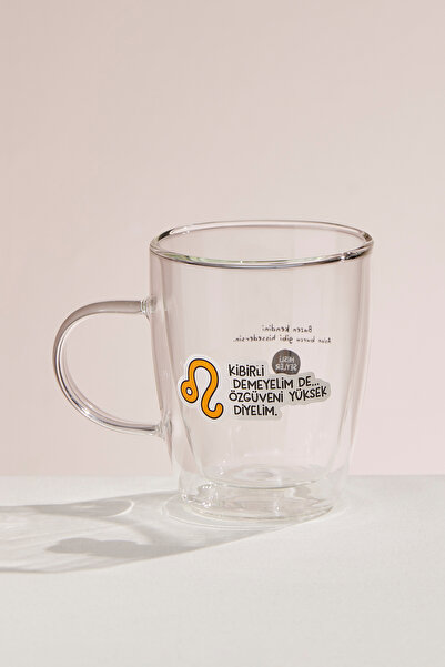 Paşabahçe Hisli Şeyler Leo Sign Mug, Stylish Design