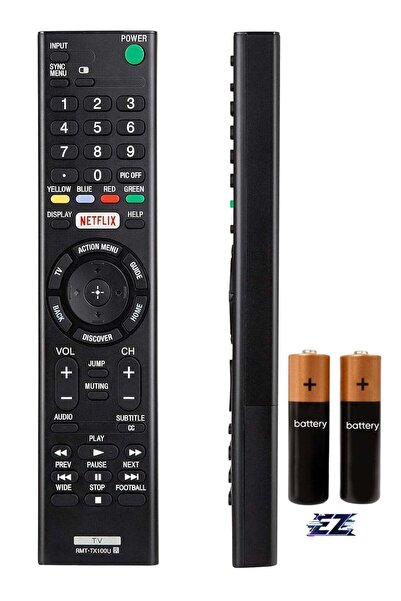 ELTRAZONE RMT-TX100U Universal Remote Control for Sony TV, Replacement Remote...