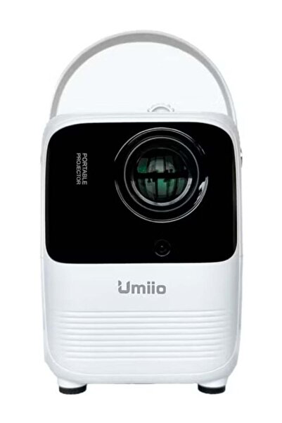 UMİİO جهاز عرض ذكي A008 مع واي فاي 5G وبلوتوث، مركز ترفيه منزلي بدقة 1080P عا...