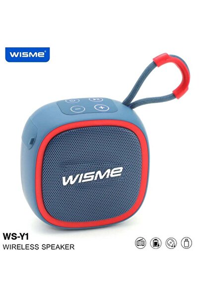 WISME WS-Y1 Compact Portable Bluetooth Speaker with Superior Sound and Stylis...