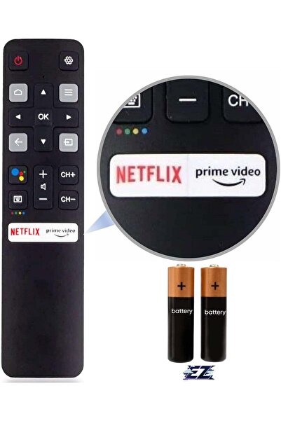 ELTRAZONE Remote RC802V FNR2 Fit for TCL Android 4K Smart TV [NO Voice Functi...