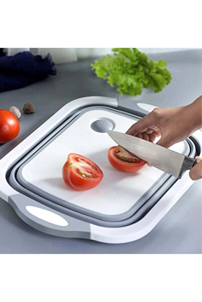 ELTRAZONE Cutting Chopping Board/Washing Bowl Fruit Vegetable Basket Multipur...