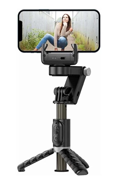ELTRAZONE Q18 Desktop Tripod Gimbal Stabilizer with 360° Rotation, Wireless R...