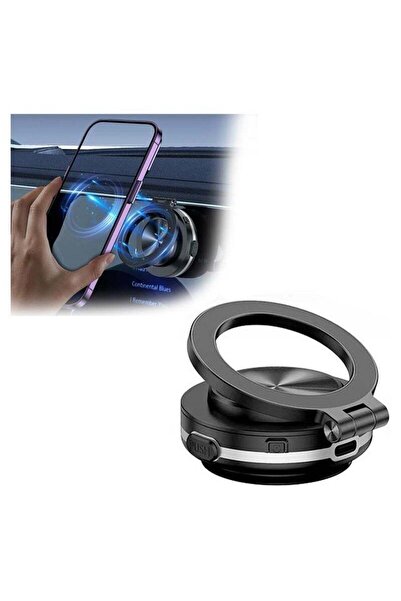 ELTRAZONE 2024 Electric Vacuum Magnetic Phone Mount – Strong Magnetic Car Pho...