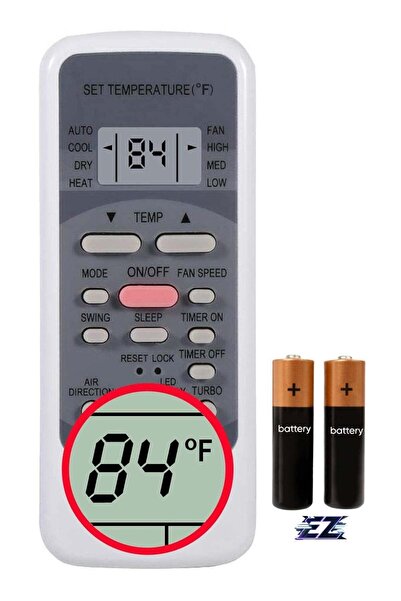 ELTRAZONE Replacement Remote Control for Air Conditioner RG51M5/(C) EU, RG51M...