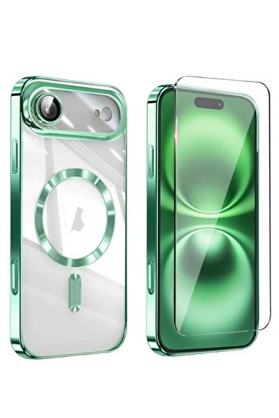 ELTRAZONE iPhone 17 Air Clear Case Compatible with Magsafe & Tempered Glass |...