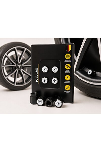 KAUS TESLA ALÜMİNYUM SİBOP KAPAĞI(SİYAH)