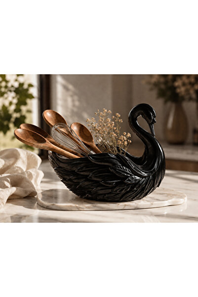 farist Swan Decorative Bowl – Multi-Purpose Decorative Organizer – 3D Pla Pla...