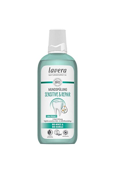 Lavera Apa de gura sensitiv cu menta bio si musetel bio -