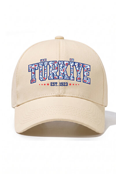 l'eivor Turkey 1923 Special Tile Design Printed Cotton Hat